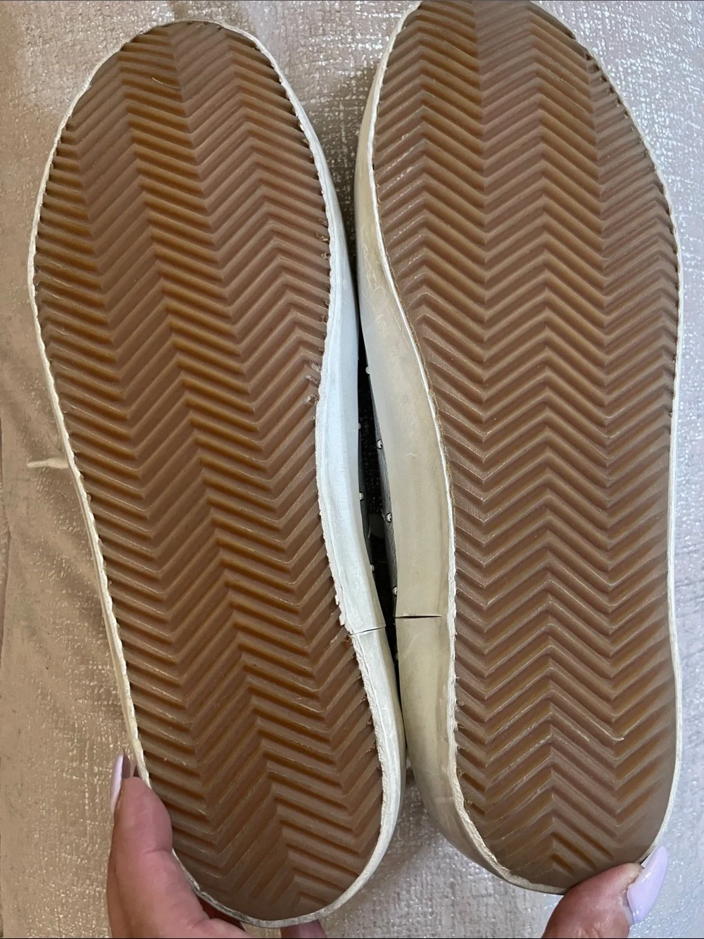 like new Rebecca Minkoff made in Italy, silver shoes